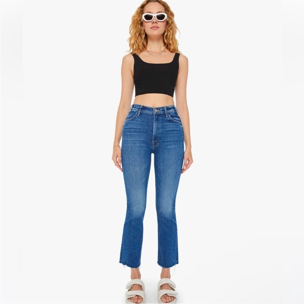 MOTHER The Hustler Ankle Fray Size 33 NWT READ